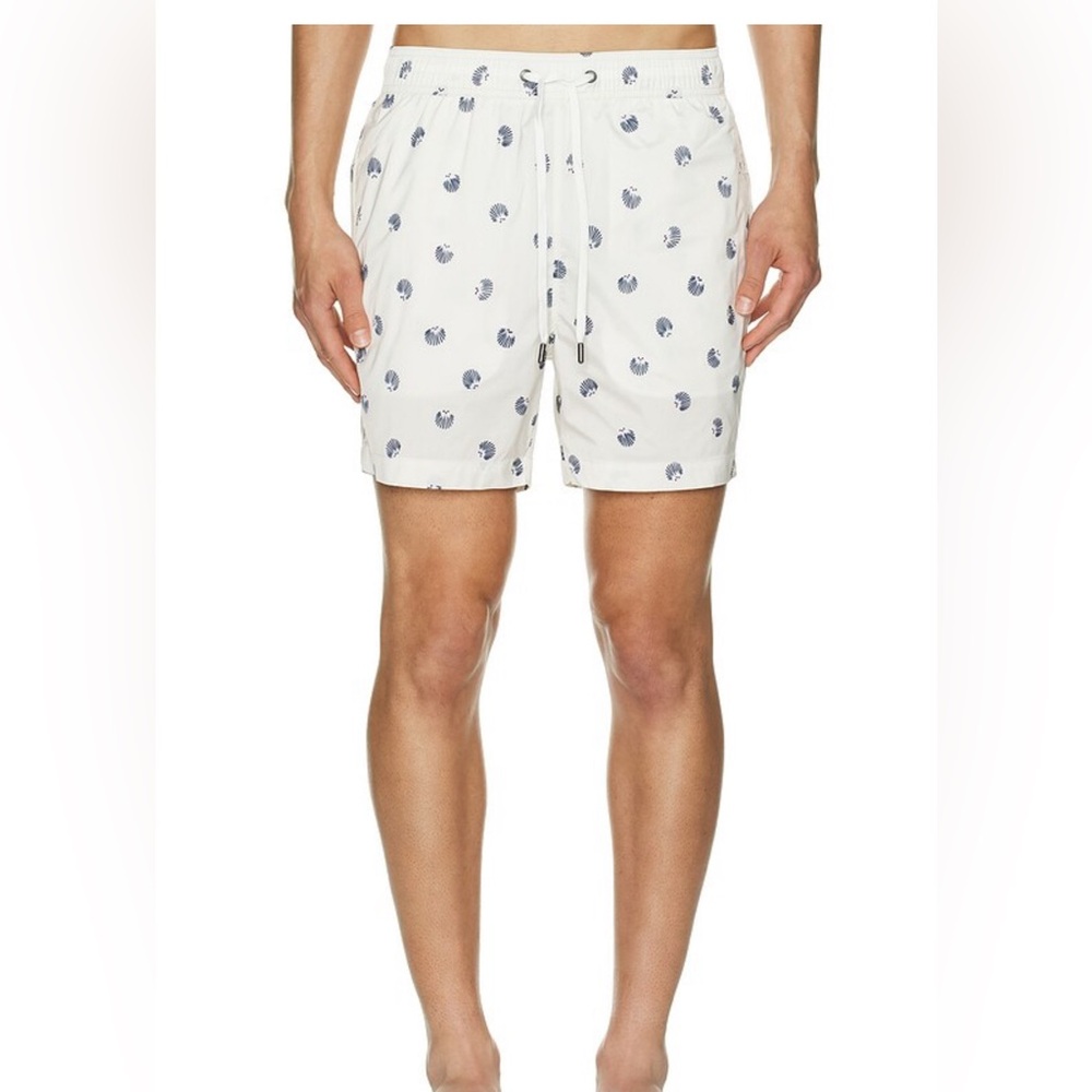 Onia Charles 5" Swim Trunk in Seashells